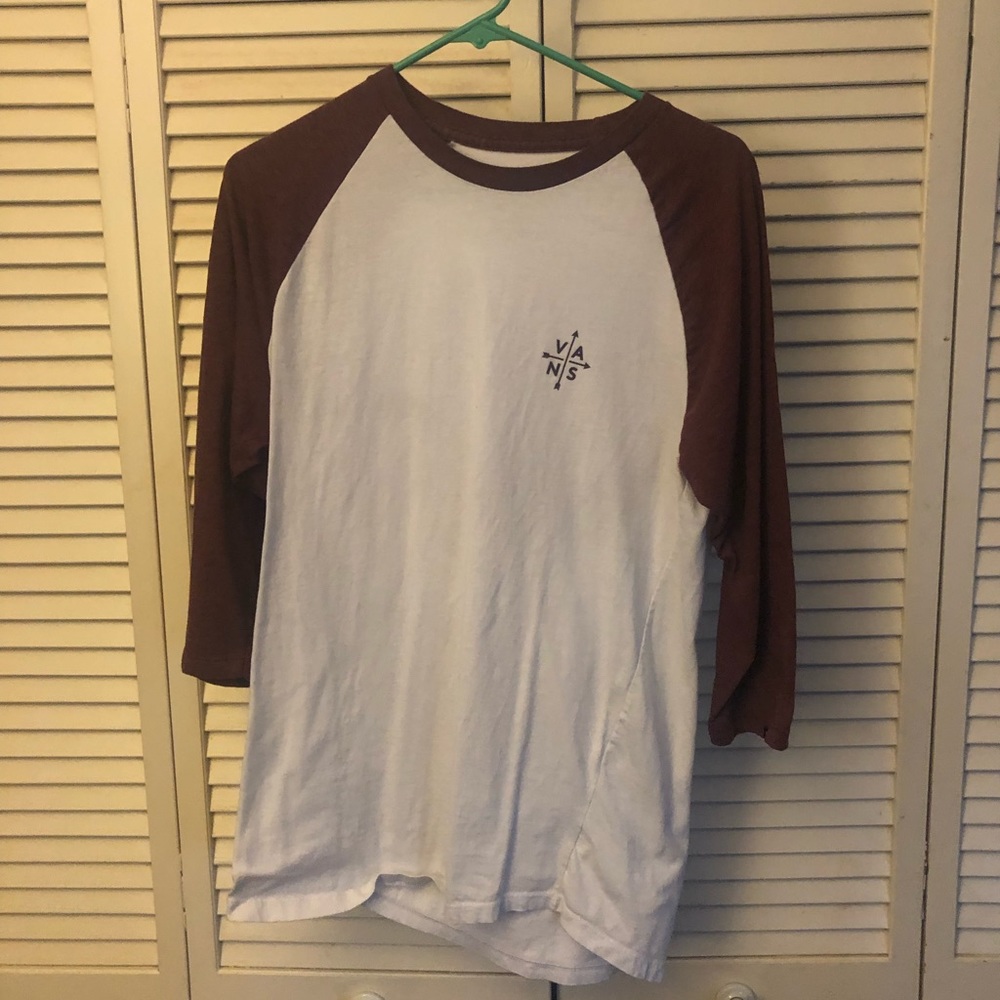 Men’s vans 3/4 sleeve shirt
